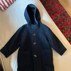 Gianfranco Ferre Kids Navy Pea Coat